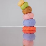 kolorowa zabawka edukacyjna do układania dla dzieci